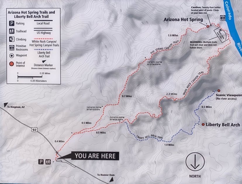 The Ultimate Guide for Hiking to the Arizona (Ringbolt) Hot Spring